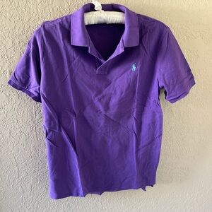 Vibrant Purple Polo by Ralph Lauren Men's Shirt